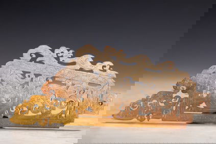 A piece of ancient jade wall