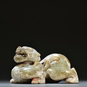 A piece of ancient jade ornaments