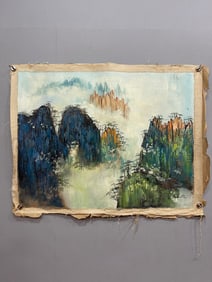 Academy of Fine Arts, Liu Haisu oil painting