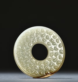 A piece of ancient jade wall