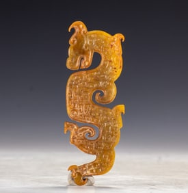 A piece of ancient jade wall