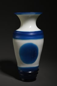 An old collection of glazed vase ornaments