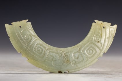 One piece of Hetian Yubi