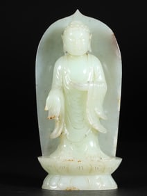 Hetian jade Buddha ornaments