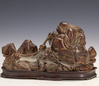 An agarwood ornament