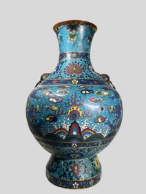 An Exquisite Ming Dynasty cloisonné dragon pattern