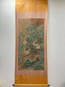 A picture of Wen Zhengming's mountain residence