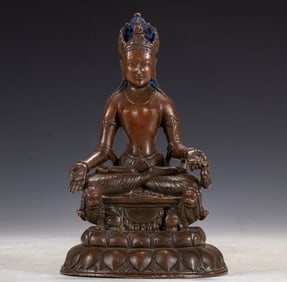 An Exquisite alloy bronze Buddha statue