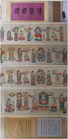 A statue of the Buddha in Dunhuang