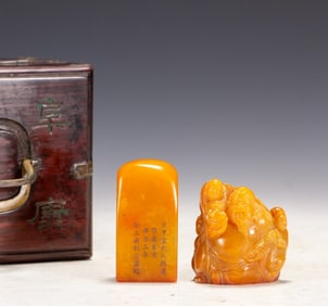 An Exquisite Tian Huang seal
