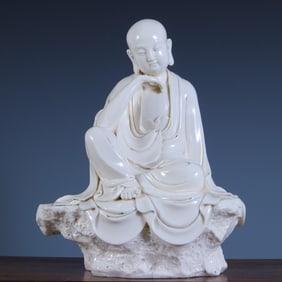 A Dehua Buddha statue