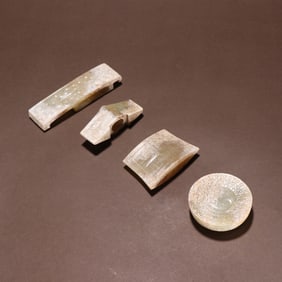 A set of Han Gao ancient jade sword ornaments