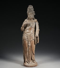 A bluestone statue