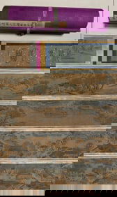 A long scroll of Zhang Xuanduan's Qingming Riverside Picture and an inscription