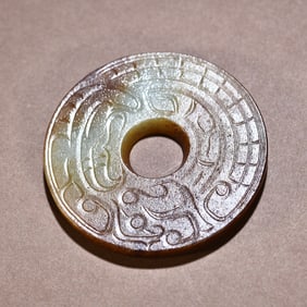 A piece of ancient jade wall
