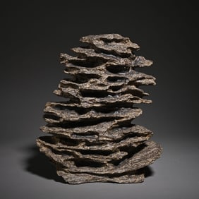 A piece of agarwood Shanzi study ornaments