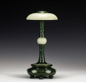 A piece of Hetian jade ornament