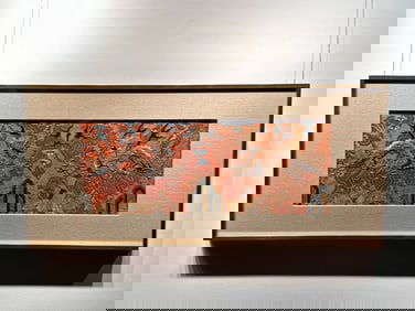 A piece of Pan Jinxiu Double Dragon Play Pearl