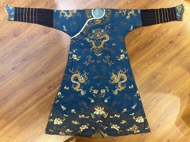 A Qing Dynasty panjin python robe