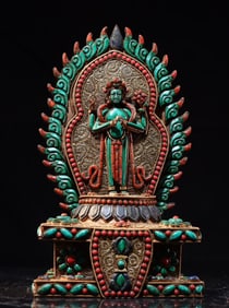 A piece of turquoise Tara
