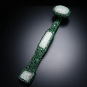 A piece of jade Panasonic character story Ruyi