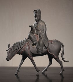 Immortal riding copper incense