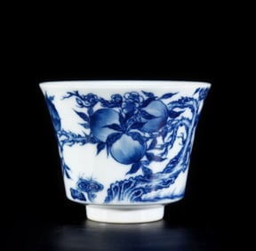 A piece of I would like to hear my past Zhai Wang Bushou peach pattern single cup