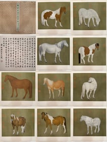 A Lang Shining album of ten pages