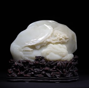 A fisherman Yushanzi ornament