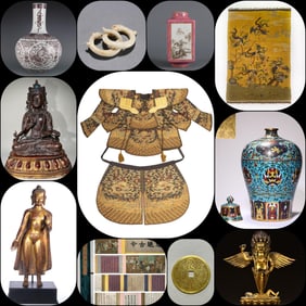 A landscape map of Wu Changshuo