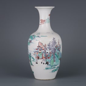 A bottle of the story of the characters in the Jiaqing period of the Qing Dynasty