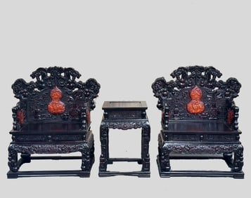 A set of gourd Bandai three-piece set