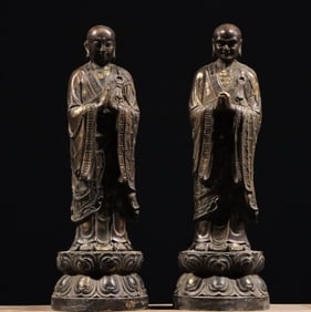 A Pair of Buddha Attendants · Ananda Kasya