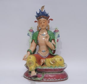 One piece of pastel Shakyamuni