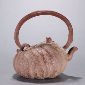 A piece of Chen Mingyuan's purple sand beam pot