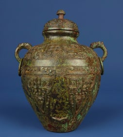 A piece of Western Zhou bronze round