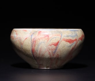 A piece of Song Dynasty twisted tire tea bowl