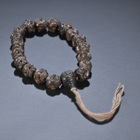 An old agarwood spirit dedication to longevity handheld