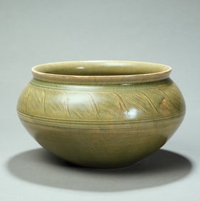 A piece of Song Dynasty celadon jar