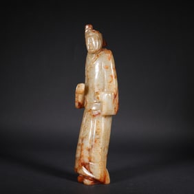 One piece of Hetian jade maid