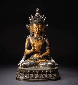 A piece of bronze gilt is not empty to achieve Buddhahood