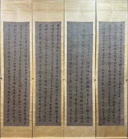 A Tang Yin boutique eight screens