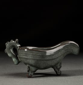 A piece of Song Dynasty celadon cup