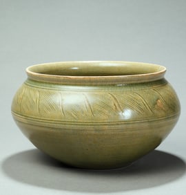 A piece of Song Dynasty celadon jar