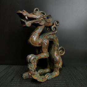 A Warring States Bronze Rui Beast