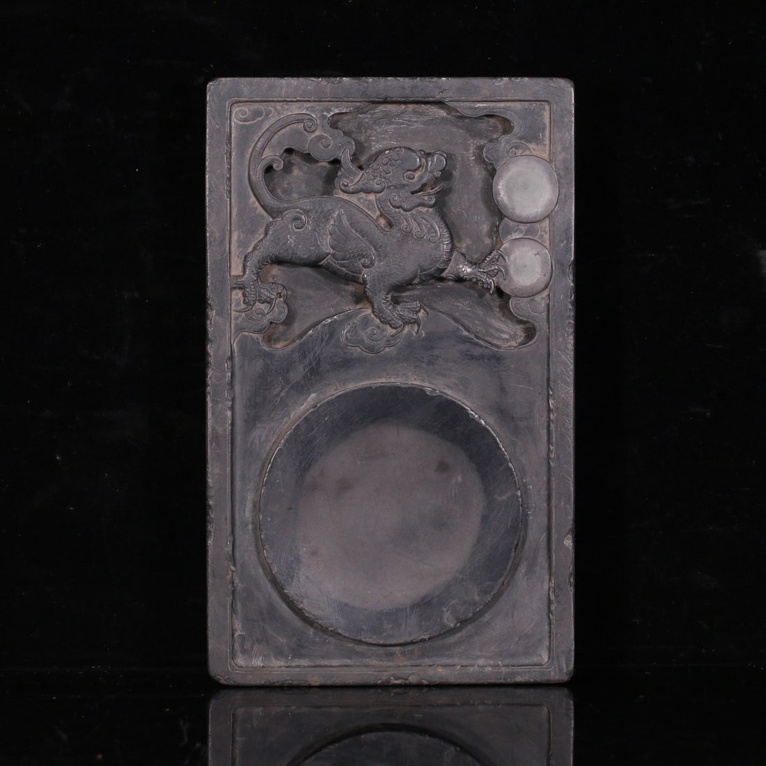 A piece of the old inkstone of the Qing Dynasty (1 of 9)