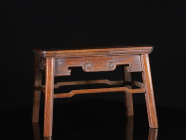 A piece of late Qing golden silk nanmu flowers