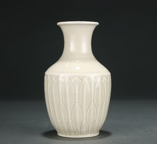 A Song Ding kiln carved vase