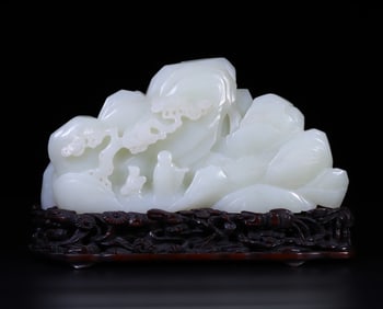 A piece of Hetian Yushanzi ornaments