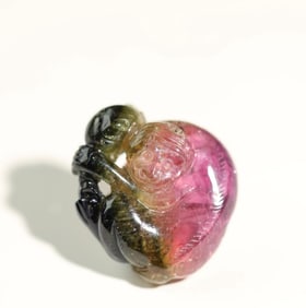 A piece of tourmaline monkey dedication